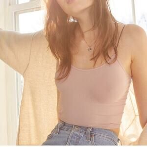 Free People Movement 2Pc Women´s V-neck Brami Top Size M
